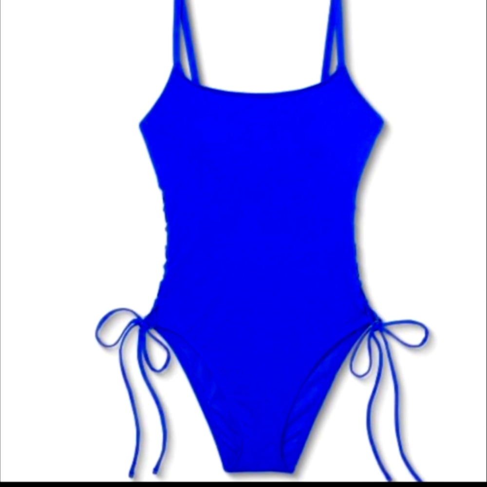 Electric Blue Monokini Bathing suit